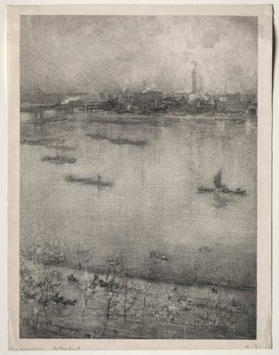 The Thames, 1896 by James Abbott McNeill Whistler