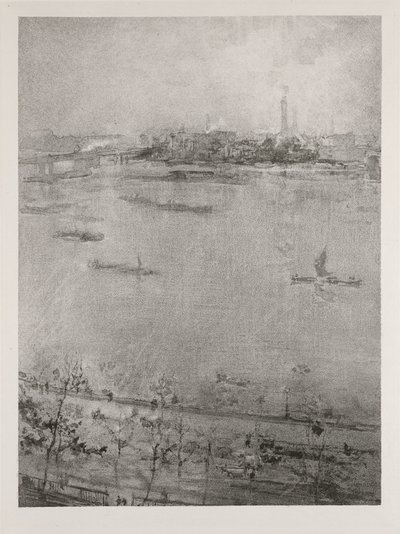 The Thames by James Abbott McNeill Whistler