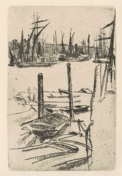 The Tiny Pool, 1876-1878 by James Abbott McNeill Whistler