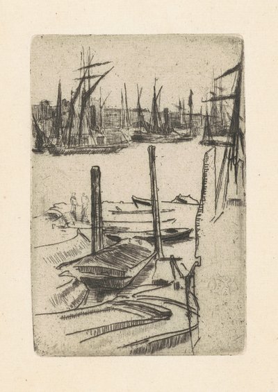 The Tiny Pool, 1876-1878 by James Abbott McNeill Whistler