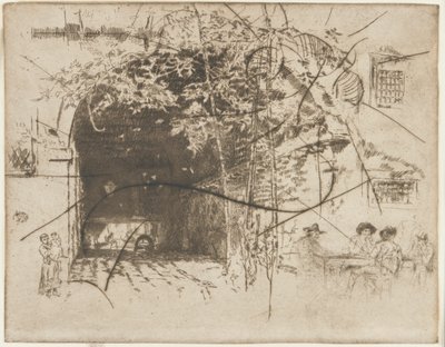 The Traghetto, No. 2 by James Abbott McNeill Whistler