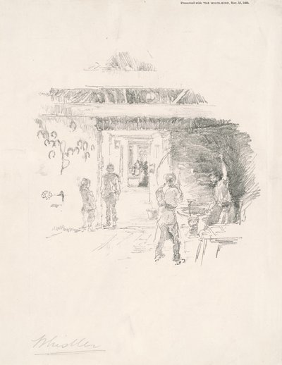 The Tyresmith by James Abbott McNeill Whistler