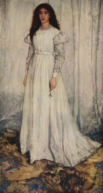 The White Girl by James Abbott McNeill Whistler