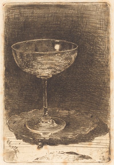 The Wine-Glass by James Abbott McNeill Whistler