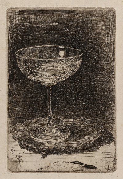 The Wine-Glass by James Abbott McNeill Whistler