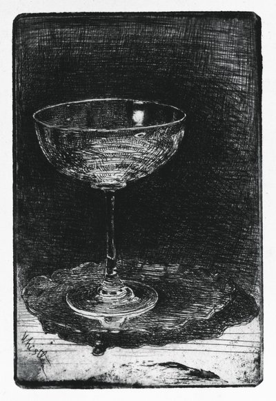 The Wine Glass by James Abbott McNeill Whistler