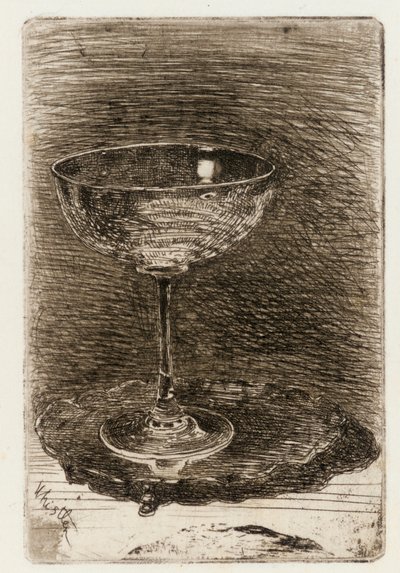 The Wine Glass by James Abbott McNeill Whistler