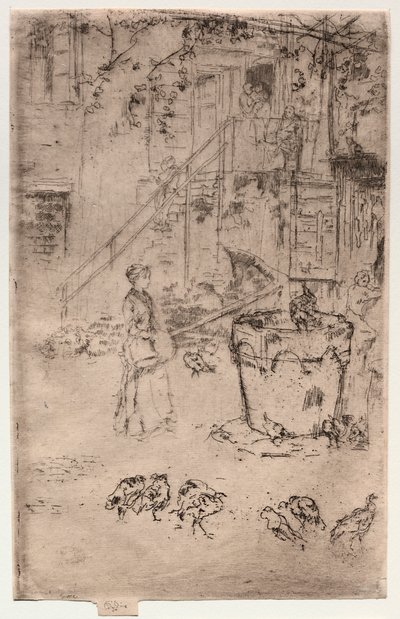Turkeys by James Abbott McNeill Whistler