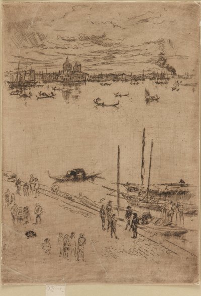 Upright Venice, 1879-1880 by James Abbott McNeill Whistler