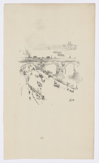 Waterloo Bridge by James Abbott McNeill Whistler