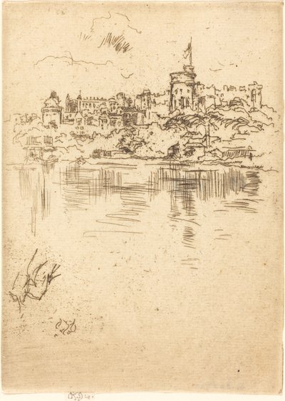 Windsor, No. 2, 1887 by James Abbott McNeill Whistler