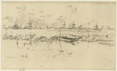 Zaandam by James Abbott McNeill Whistler