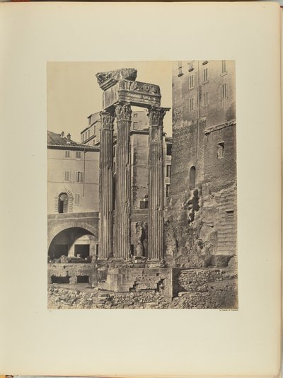 The Temple of Vespasian by James Anderson
