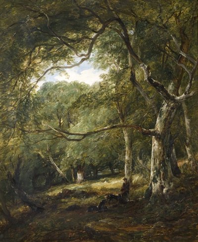 Figures in Woodland by James B. Dalziel