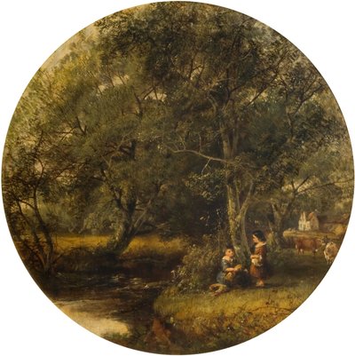 The Stream, 1875 by James Baylis Allen