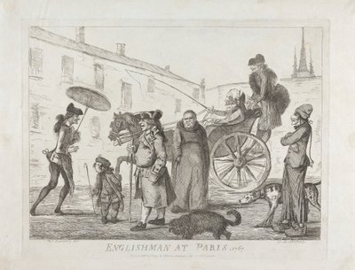 Englishman at Paris, 1767 by James Bretherton