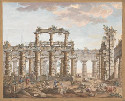 Temple Ruins by James Bruce