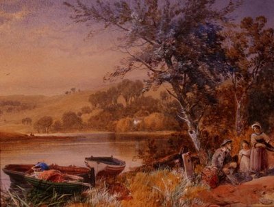 Lakeside (detail) by James Burrell Smith