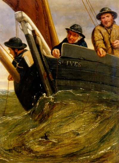 Deep Sea Fishing by James Clarke Hook