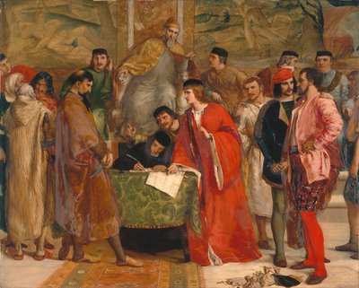 The Defeat Of Shylock by James Clarke Hook