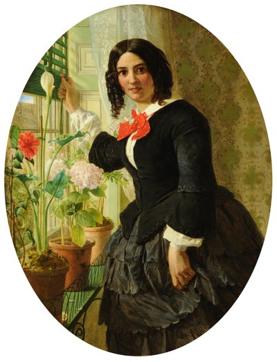 The Landlady, 1856 by James Collinson