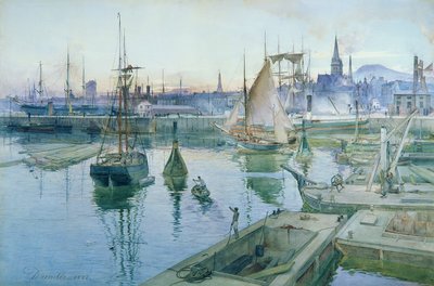 Dundee from the Harbour by James Douglas