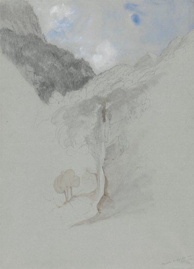 Casade de Lys From Below by James Duffield Harding
