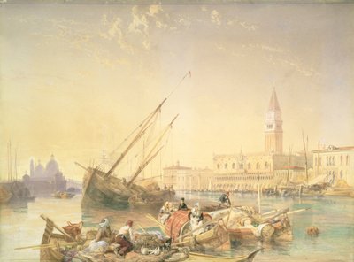 The Grand Canal, Venice by James Duffield Harding