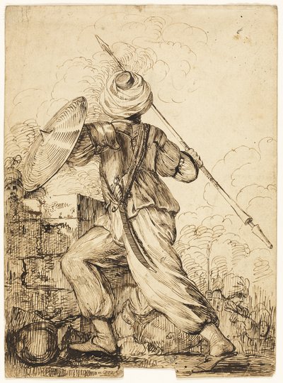 A Turkish Soldier by James Durno
