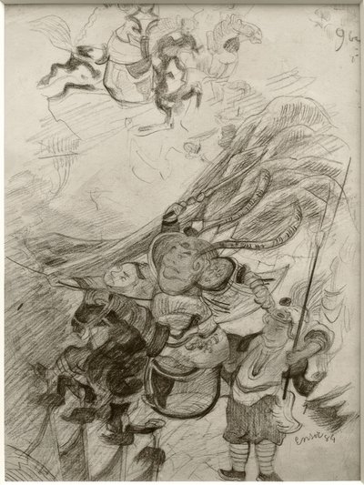 Chinoiserie (Chinese Warriors) by James Sidney Ensor