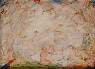 Gestures of Nymphs by James Ensor
