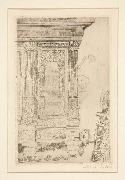 The Haunted Furniture by James Ensor