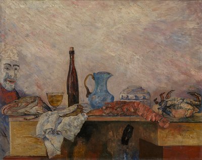 Mask and Crustaceans by James Ensor