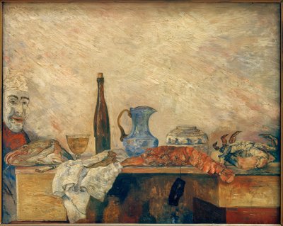 Mask Examining Crustaceans by James Sidney Ensor