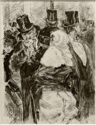 Fashionable Gathering by James Sidney Ensor