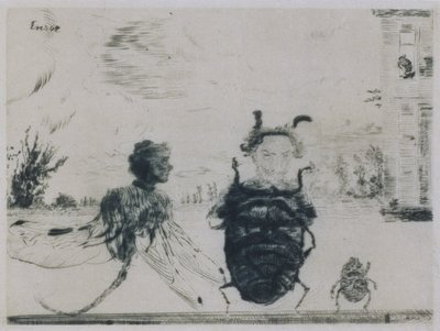 Peculiar Insects by James Ensor