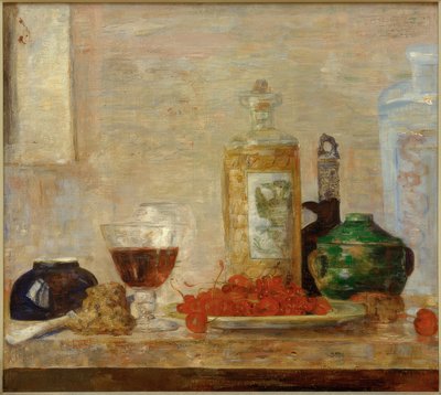 Still Life with Cherries by James Sidney Ensor