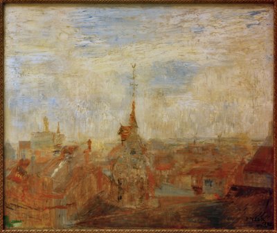 The Roofs of Ostend by James Sidney Ensor