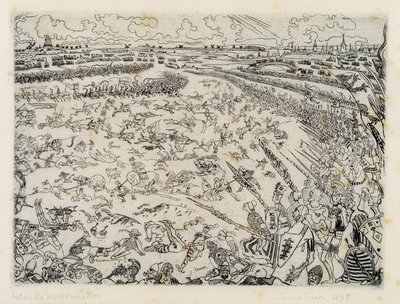 The Battle of the Golden Spurs by James Ensor