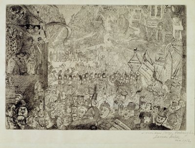 The Entry of Christ into Brussels by James Ensor