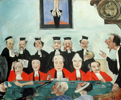 The Good Judges by James Ensor