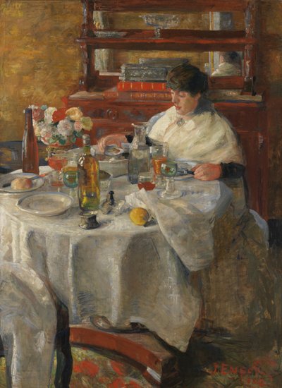The Oyster Eater by James Ensor