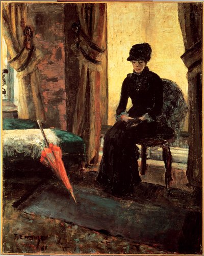 The Somber Lady by James Ensor