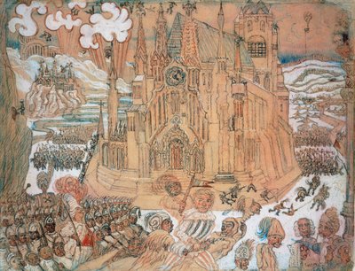 The cathedral by James Ensor
