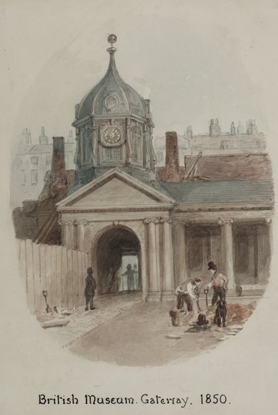 British Museum, 1850 by James Findlay