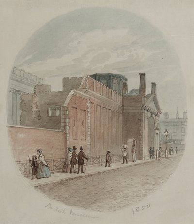 British Museum, 1850 by James Findlay