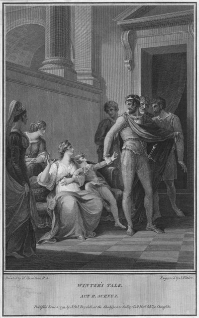 Winters Tale. Act II. Scene I by James Fittler
