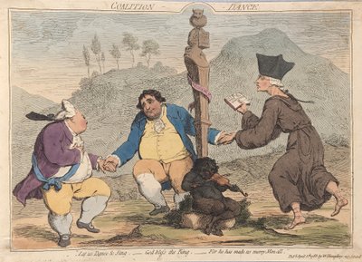 Coalition Dance by James Gillray