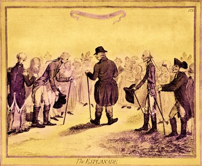 George III - caricature by James Gillray