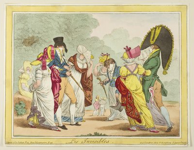 The Invisibles by James Gillray